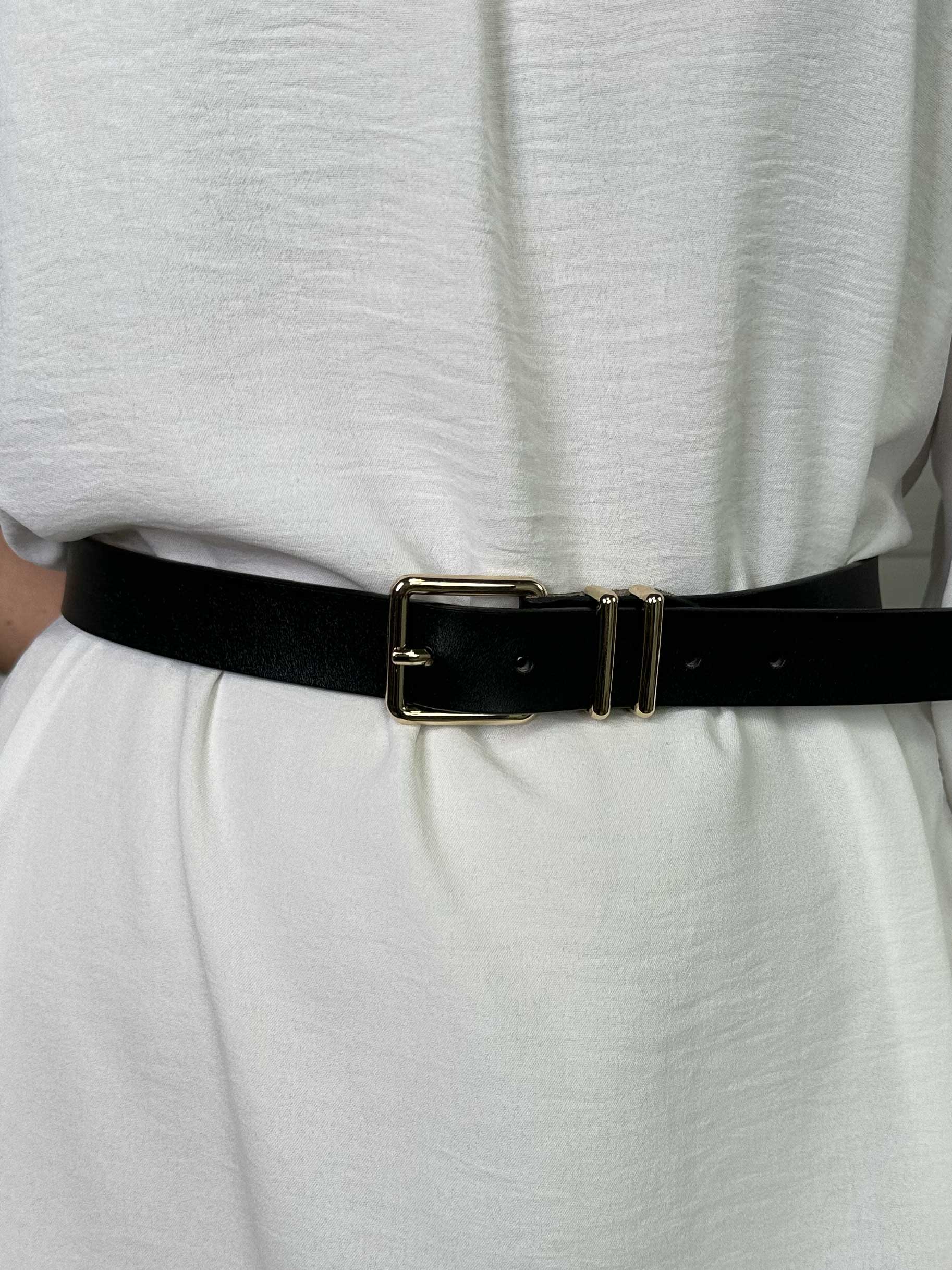 Rachel - Simpelt bælte i ægte læder